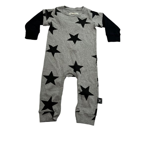 Nununu Star Playsuit in Heather Grey - Picture 1 of 4